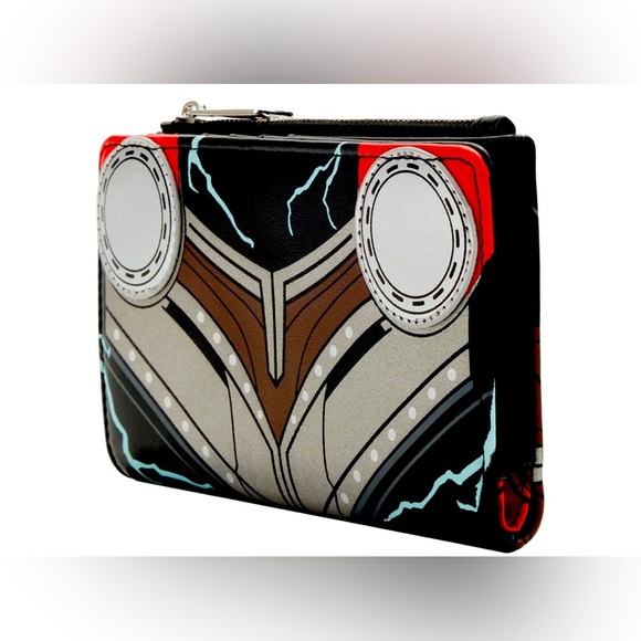 Loungefly - Marvel Thor Love And Thunder Wallet - 6.5” W x 4” H - Picture 2 of 5